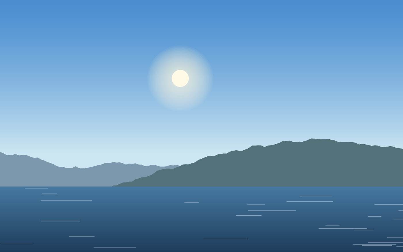Landschaftsillustration