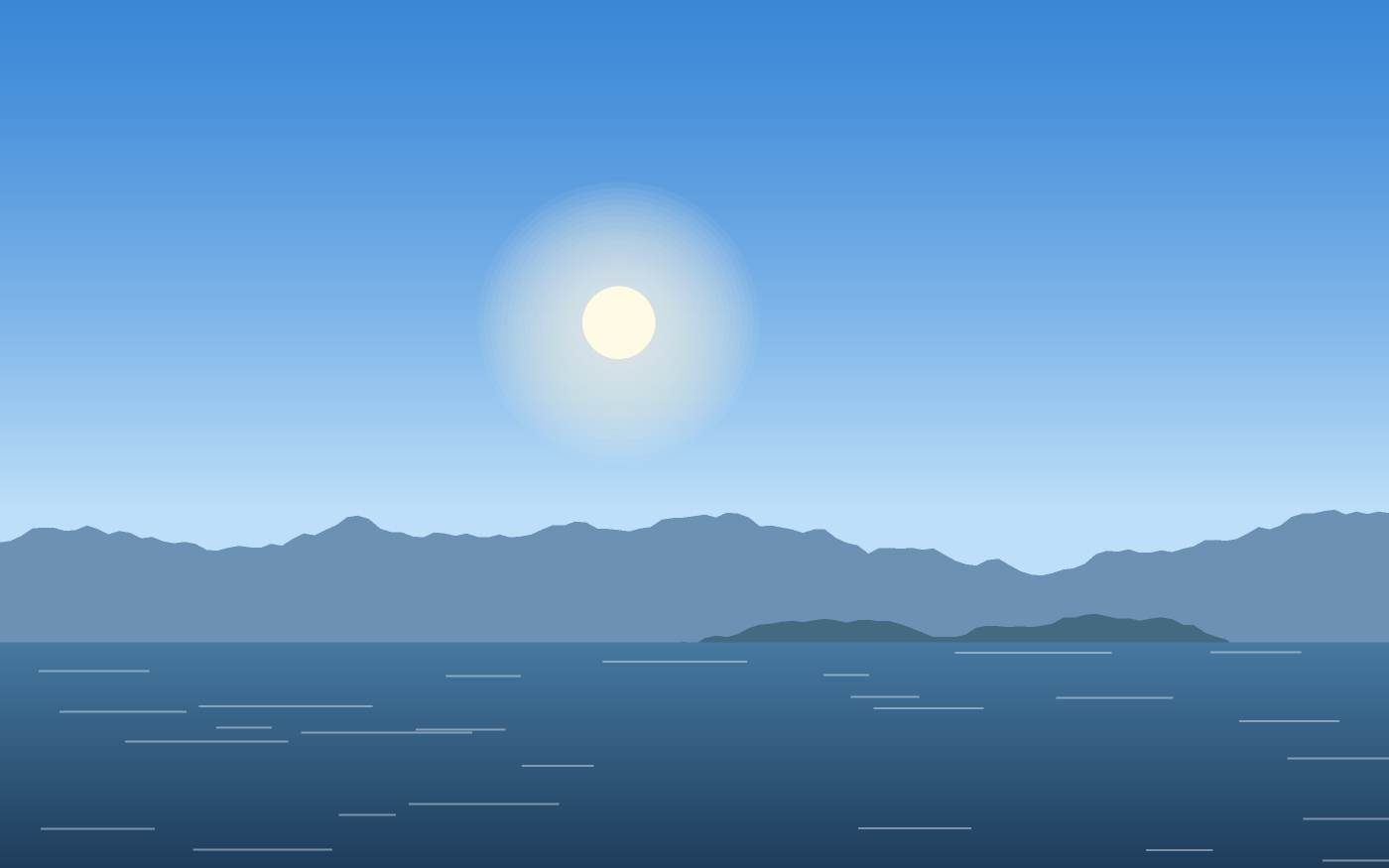 Landschaftsillustration