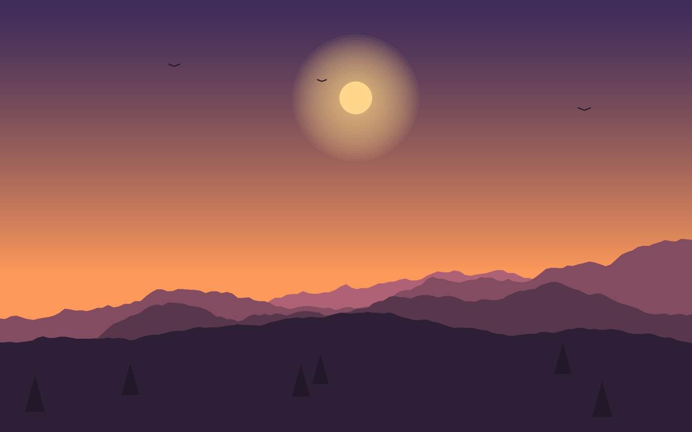 Illustration de paysage