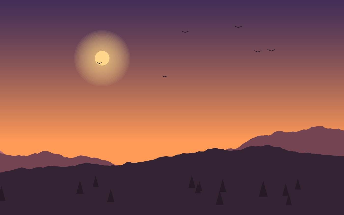 Ilustracja krajobrazu