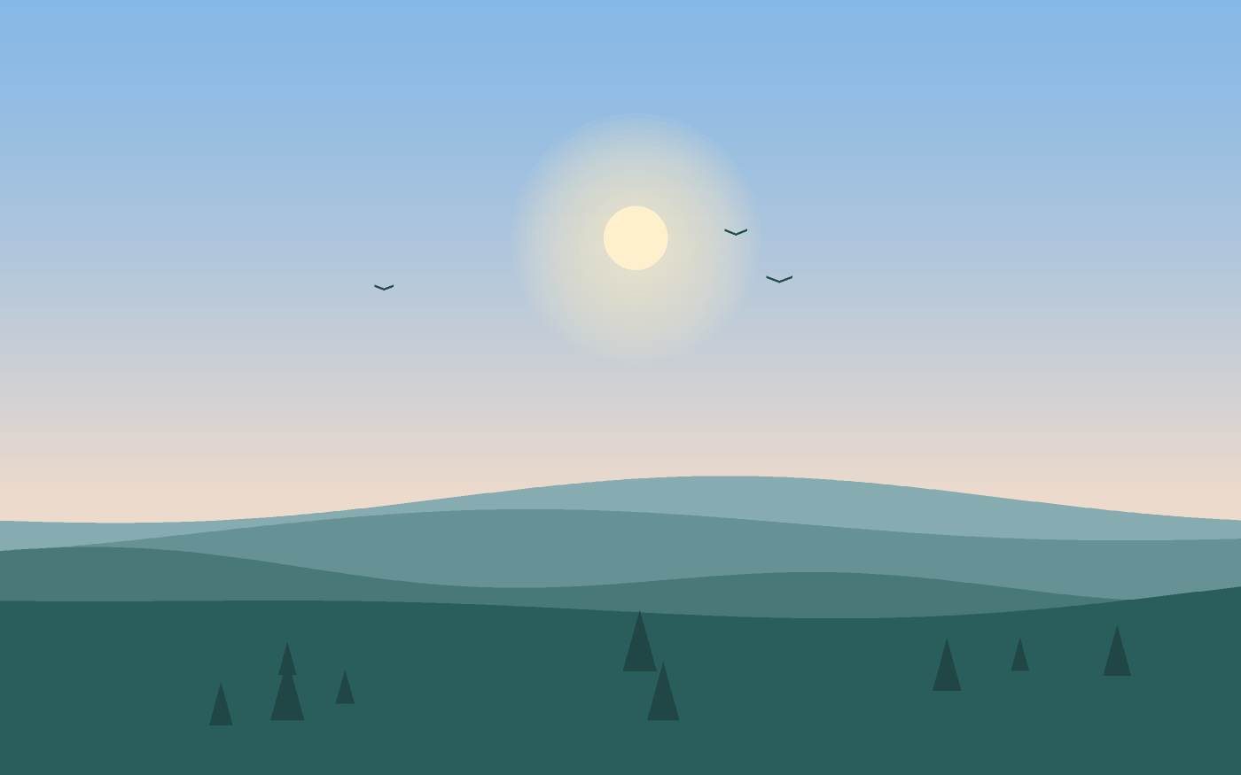 Landskapsillustration