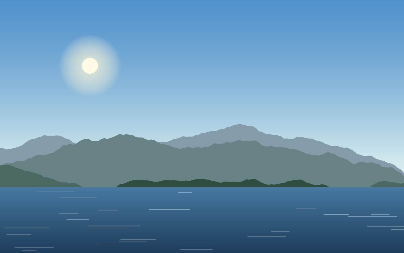Landscape illustration