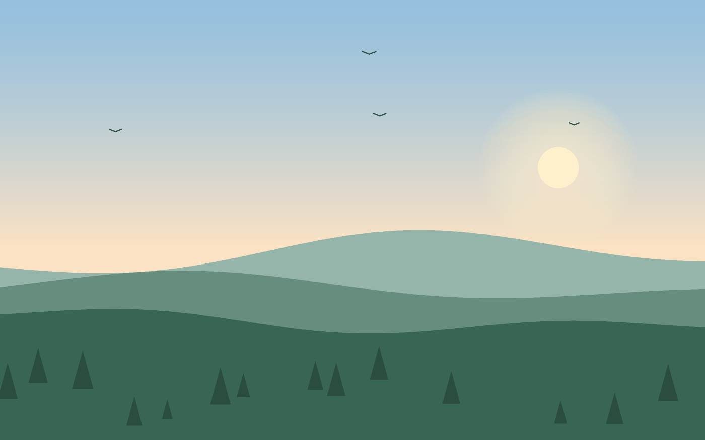 Landscape illustration